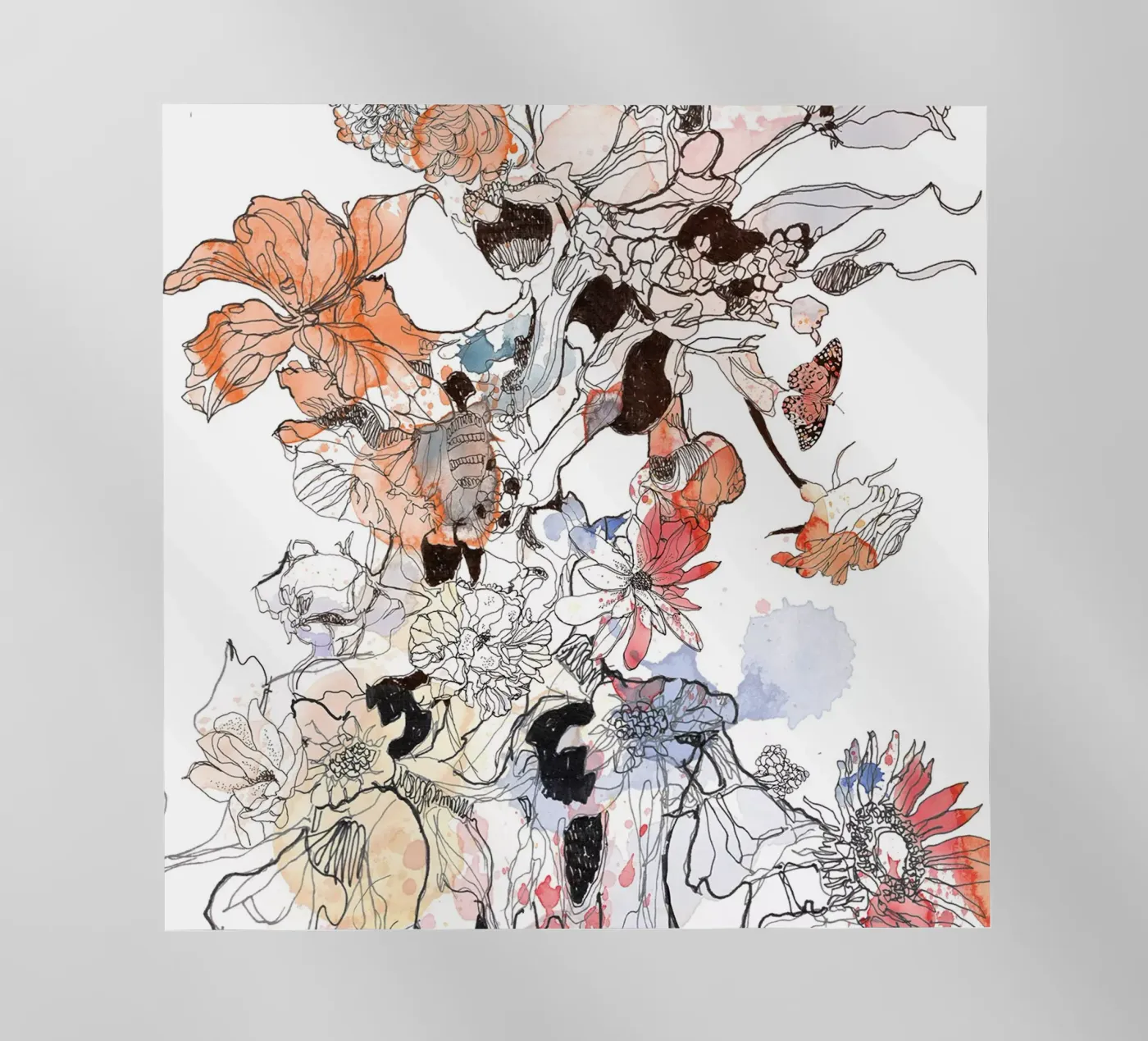 fiori pellicola backlit da Giulio Iurissevich