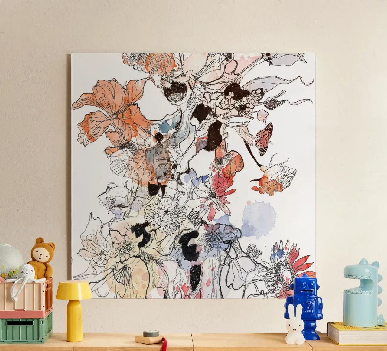 fiori plexiglass da Giulio Iurissevich