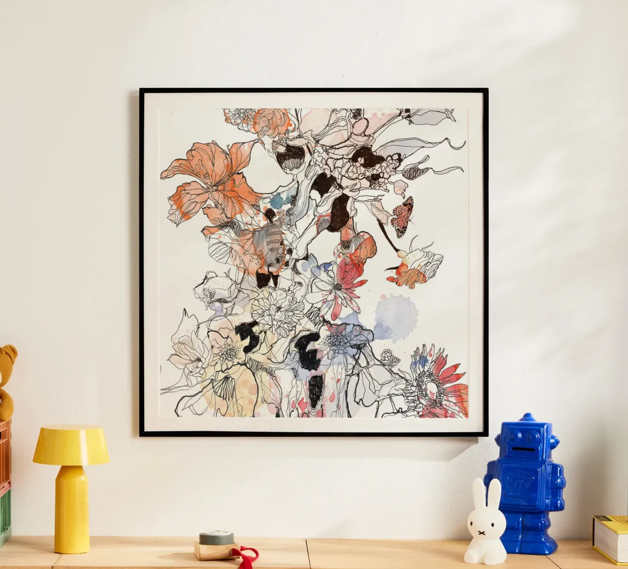 fiori poster da Giulio Iurissevich