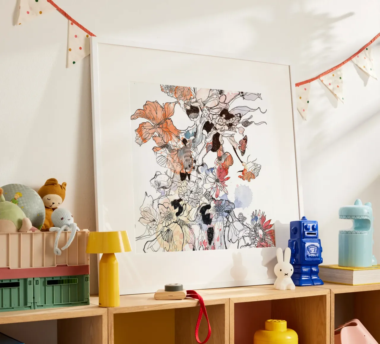 fiori poster da Giulio Iurissevich