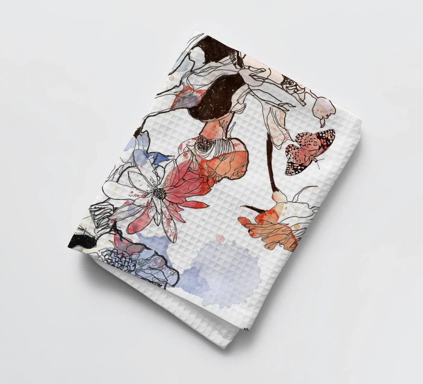 fleurs torchon de Giulio Iurissevich