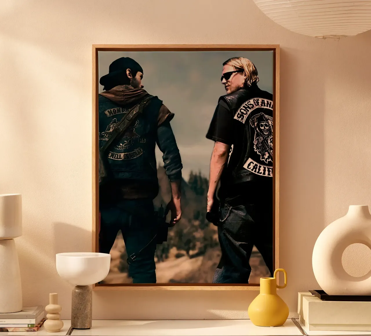 Sons of Anarchy tela con Cornice a cassetta da Musadad Shop