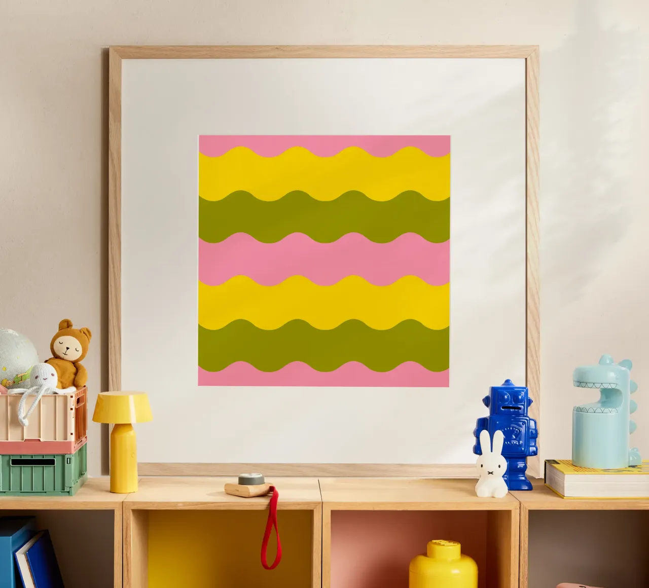 cluug poster con telaio in alluminio da fummelhummel