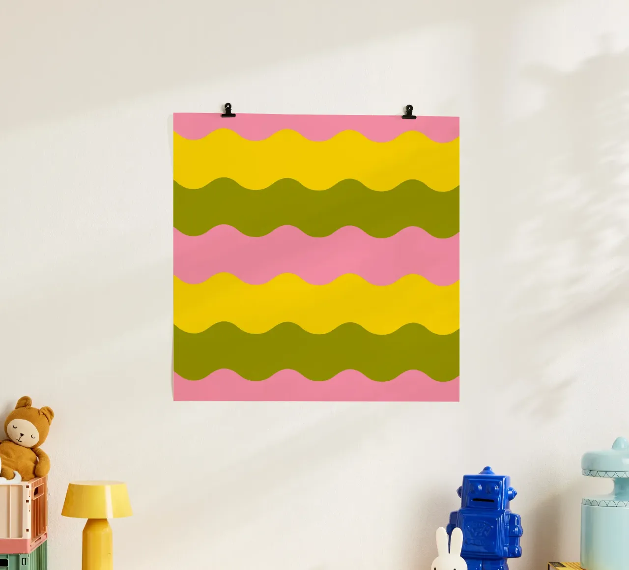 cluug poster con telaio in alluminio da fummelhummel