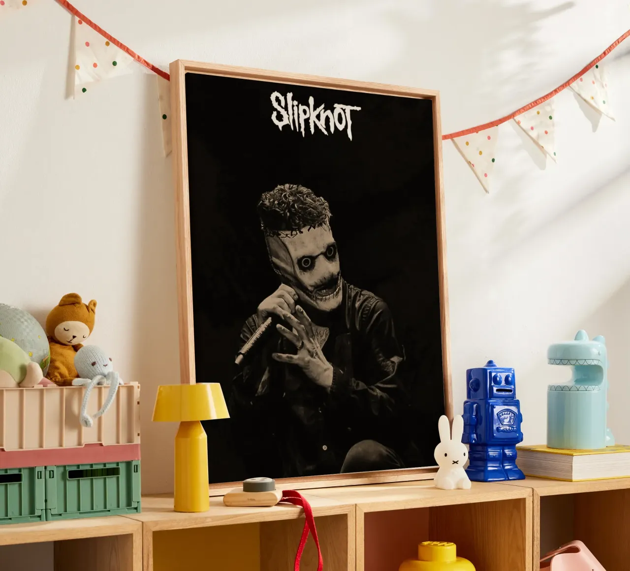 Slipknot canvas met Baklijst van Musadad Shop