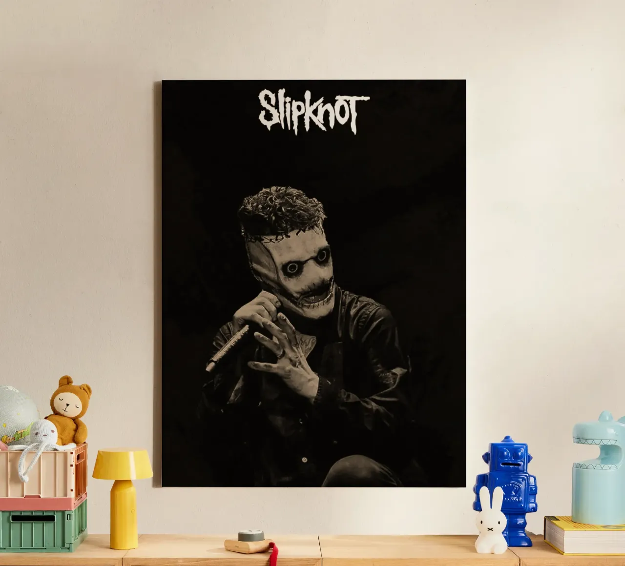 Slipknot canvas met Baklijst van Musadad Shop