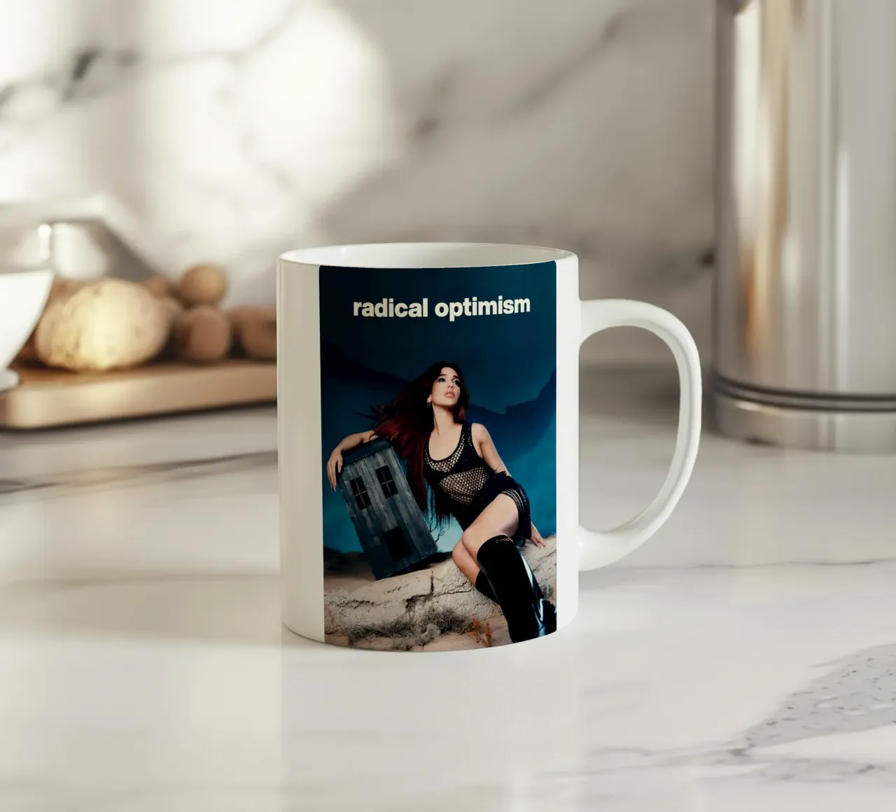 Dua Lipa tazza in ceramica da Musadad Shop