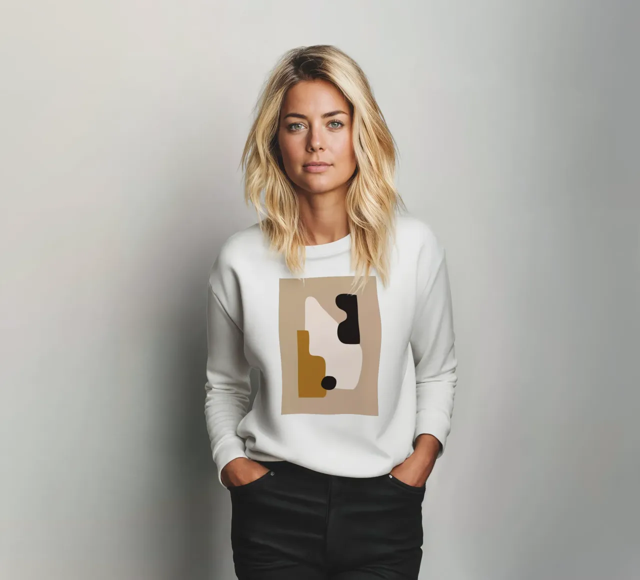 astratto minimo 16 felpa da ThingDesign