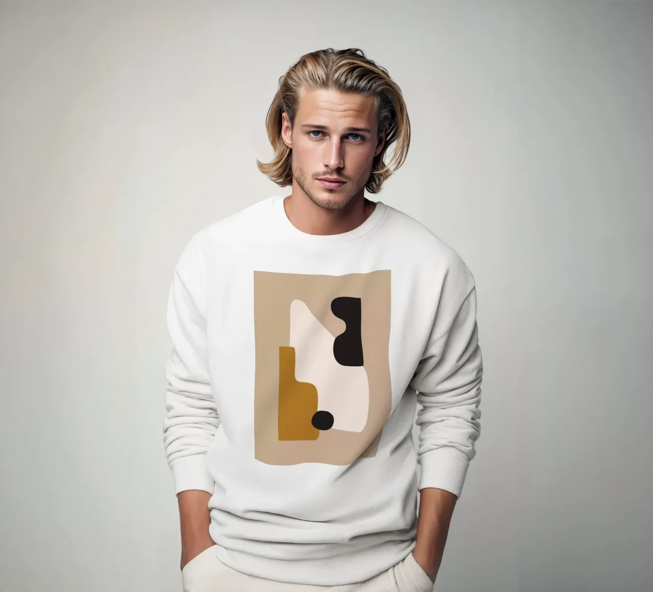 astratto minimo 16 felpa da ThingDesign