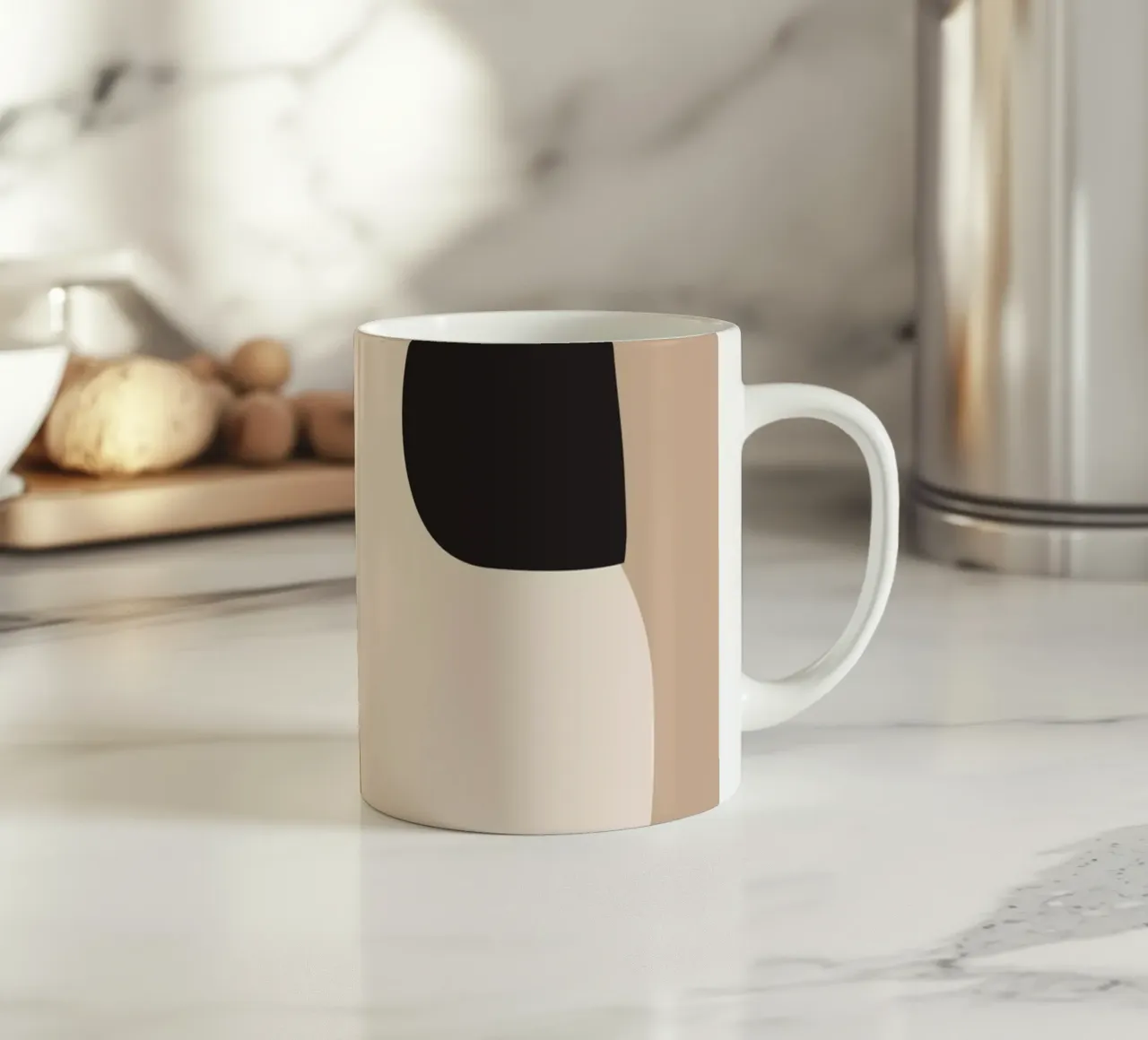 astratto minimo 16 tazza in ceramica da ThingDesign