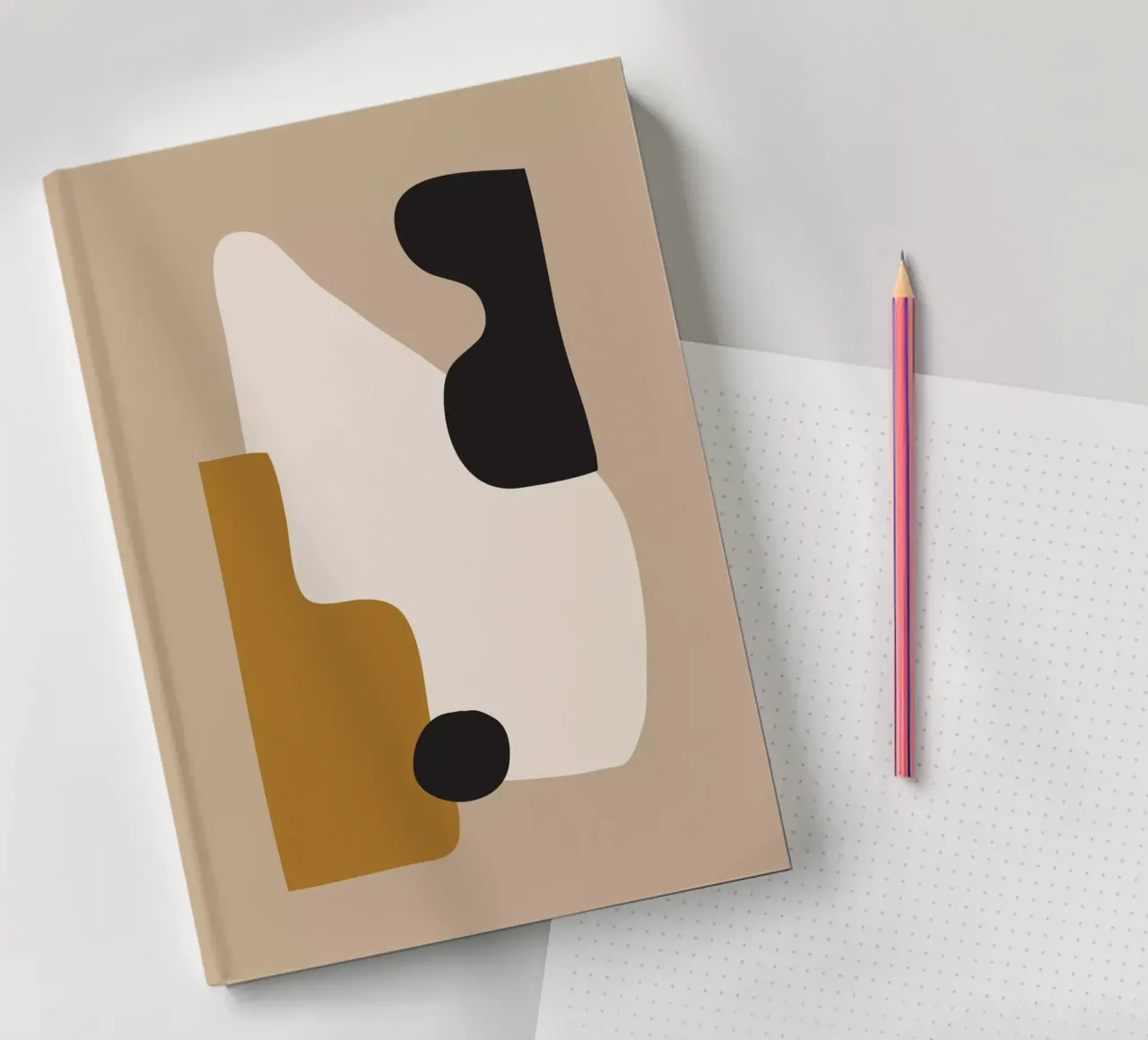 abstract minimaal 16 notitieboek van ThingDesign