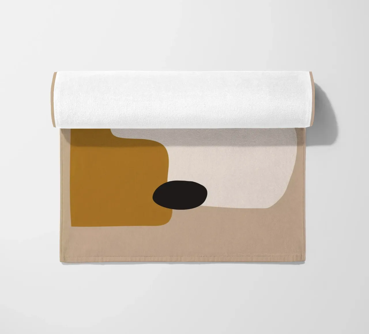 abstrait minimal 16 serviette de plage de ThingDesign