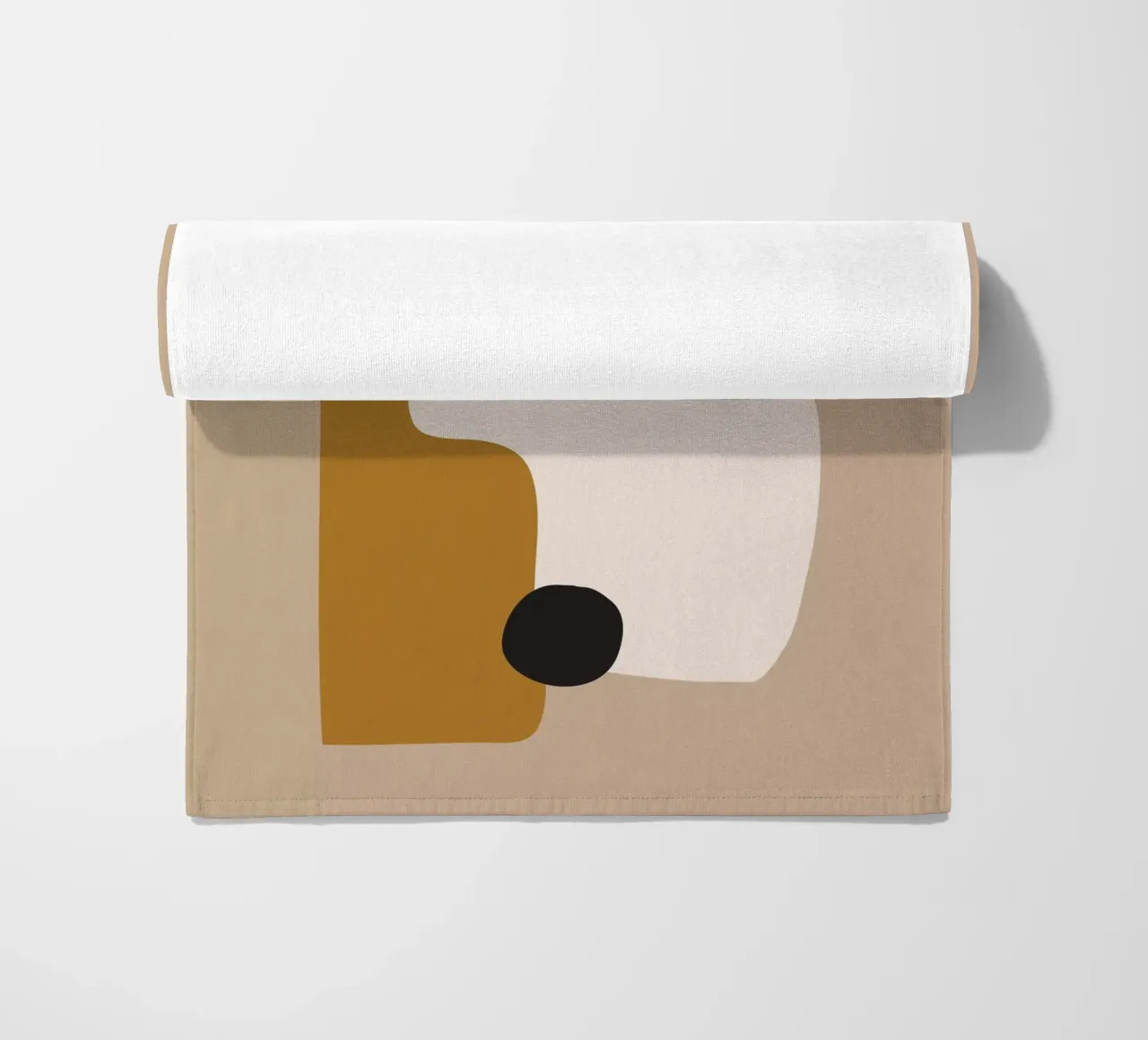 abstrait minimal 16 serviette de plage de ThingDesign