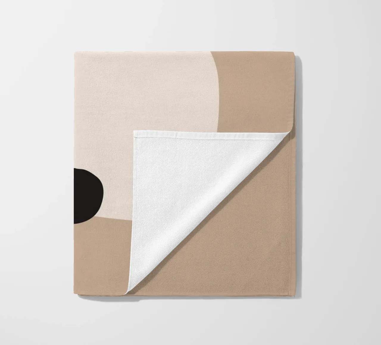 abstrait minimal 16 serviette de plage de ThingDesign
