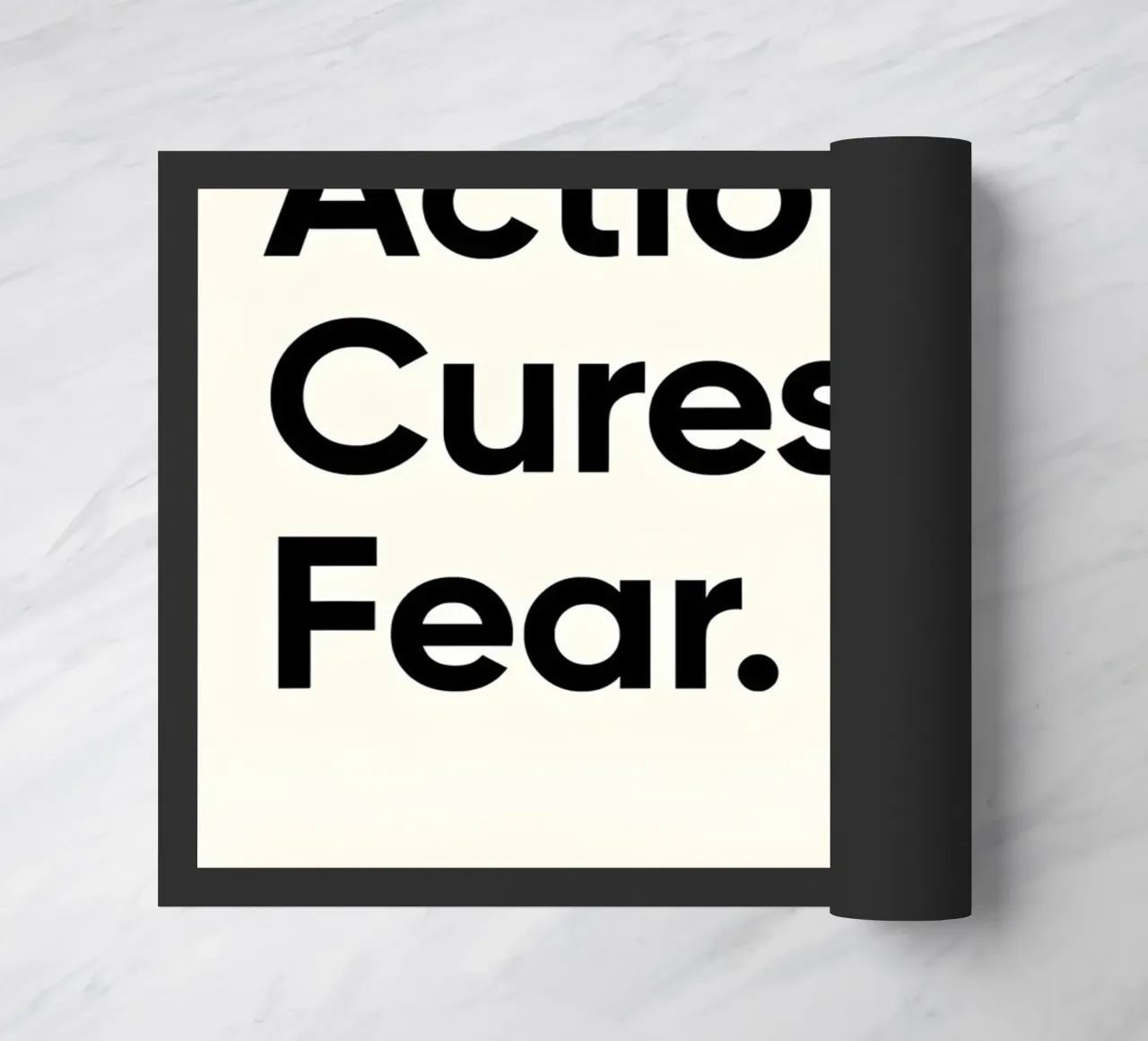 Action cures fear zerbino da Type & Tape