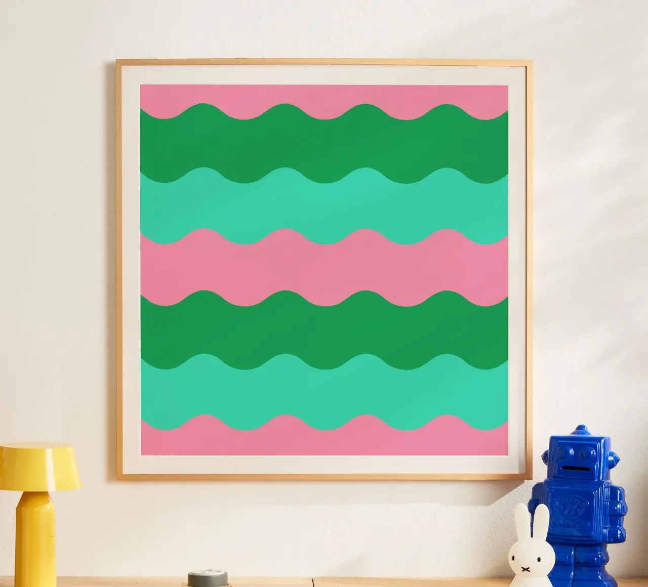 cluug poster con telaio in legno da fummelhummel