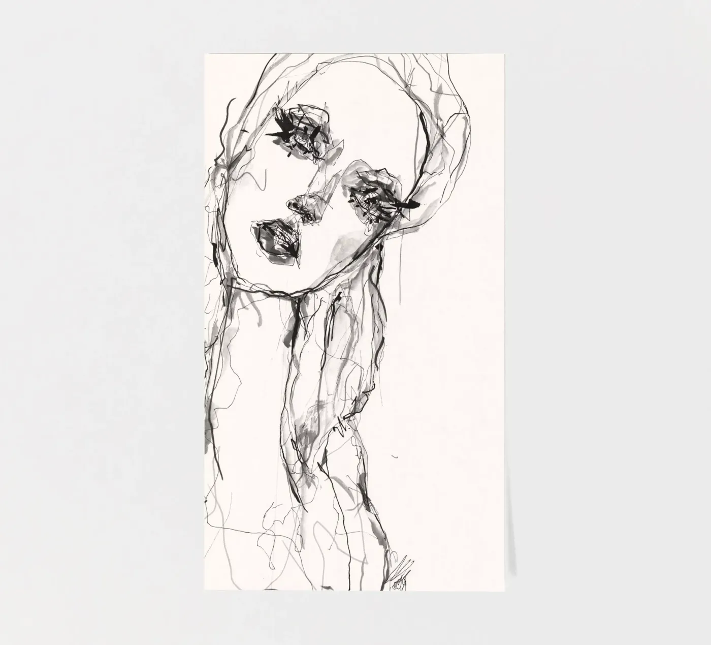 mirror 2 sticker sheet by Giulio Iurissevich