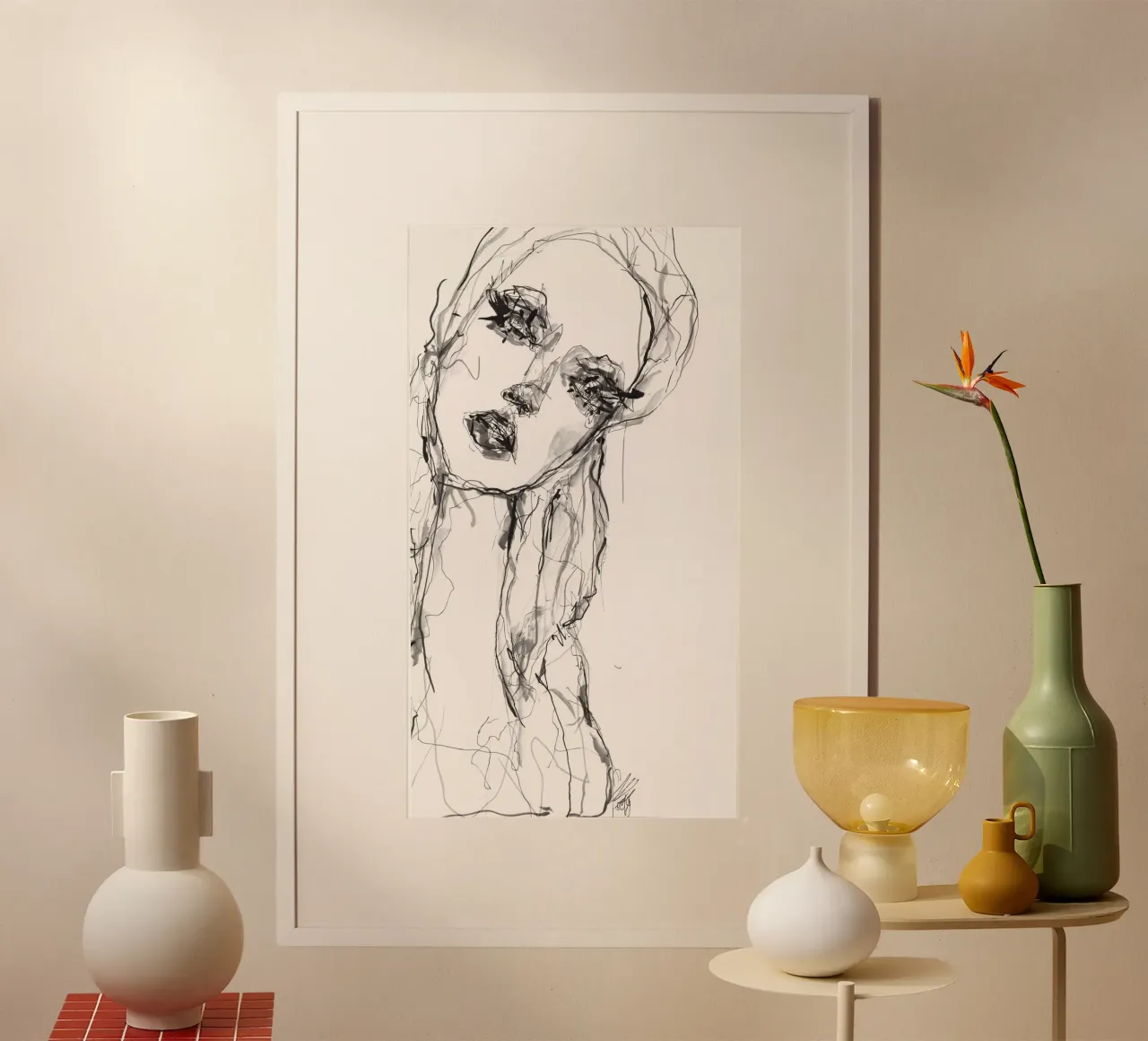 specchio 2 poster da Giulio Iurissevich