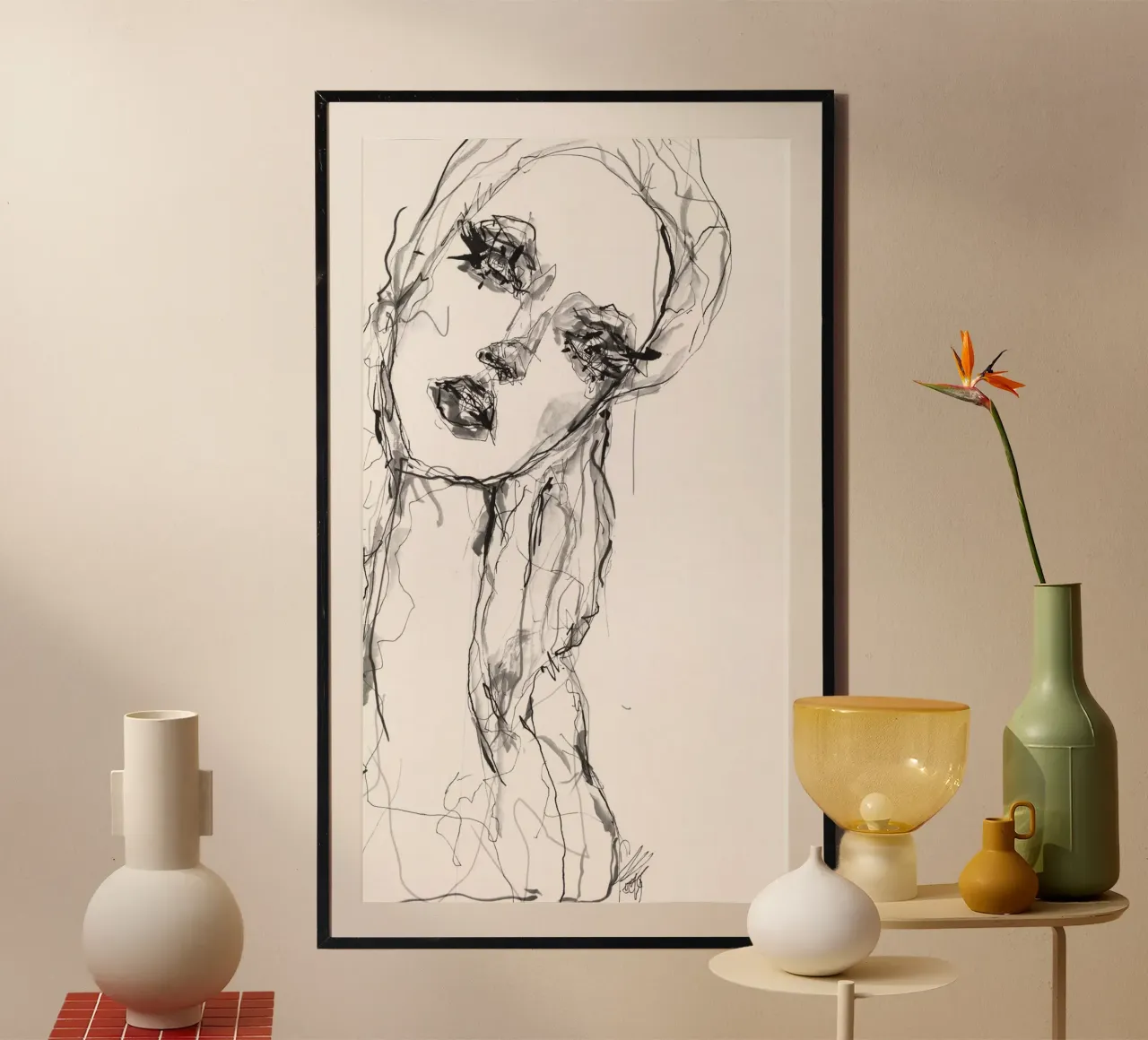 specchio 2 poster da Giulio Iurissevich