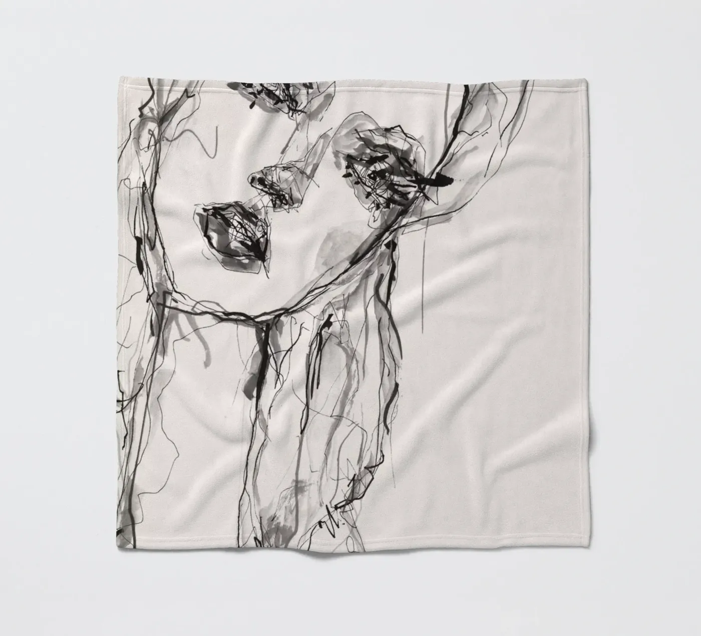 mirror 2 Fleecedecke von Giulio Iurissevich