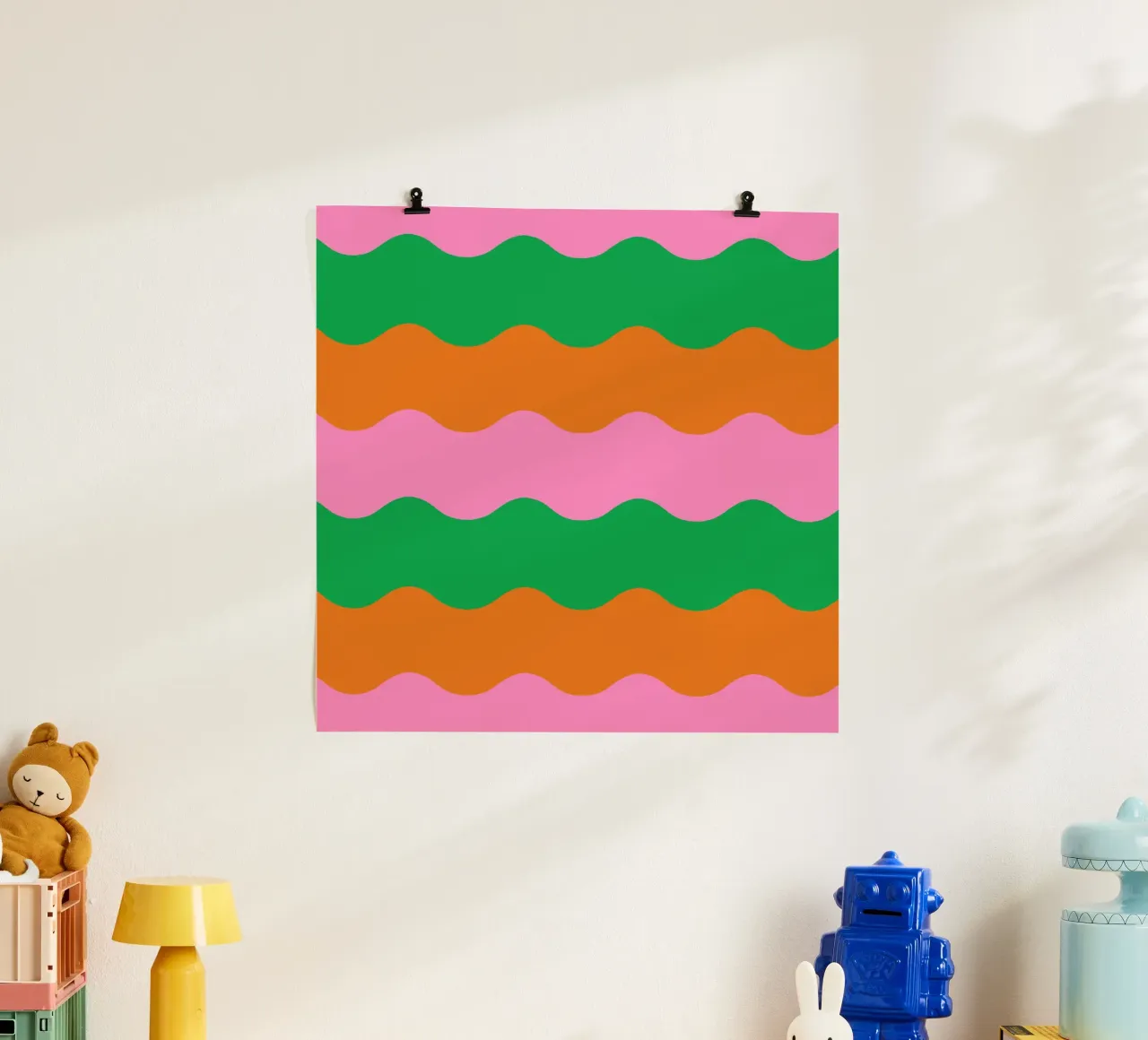 cluug poster con telaio in plastica da fummelhummel