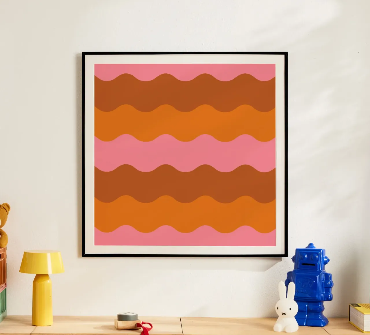 cluug poster con telaio in legno da fummelhummel