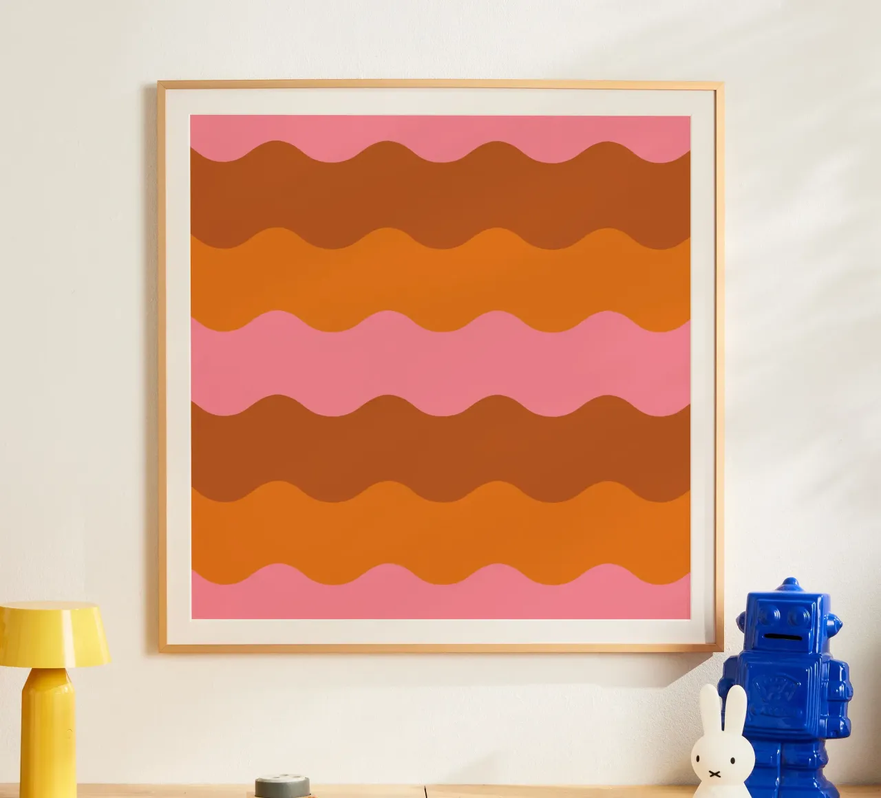 cluug poster con telaio in legno da fummelhummel
