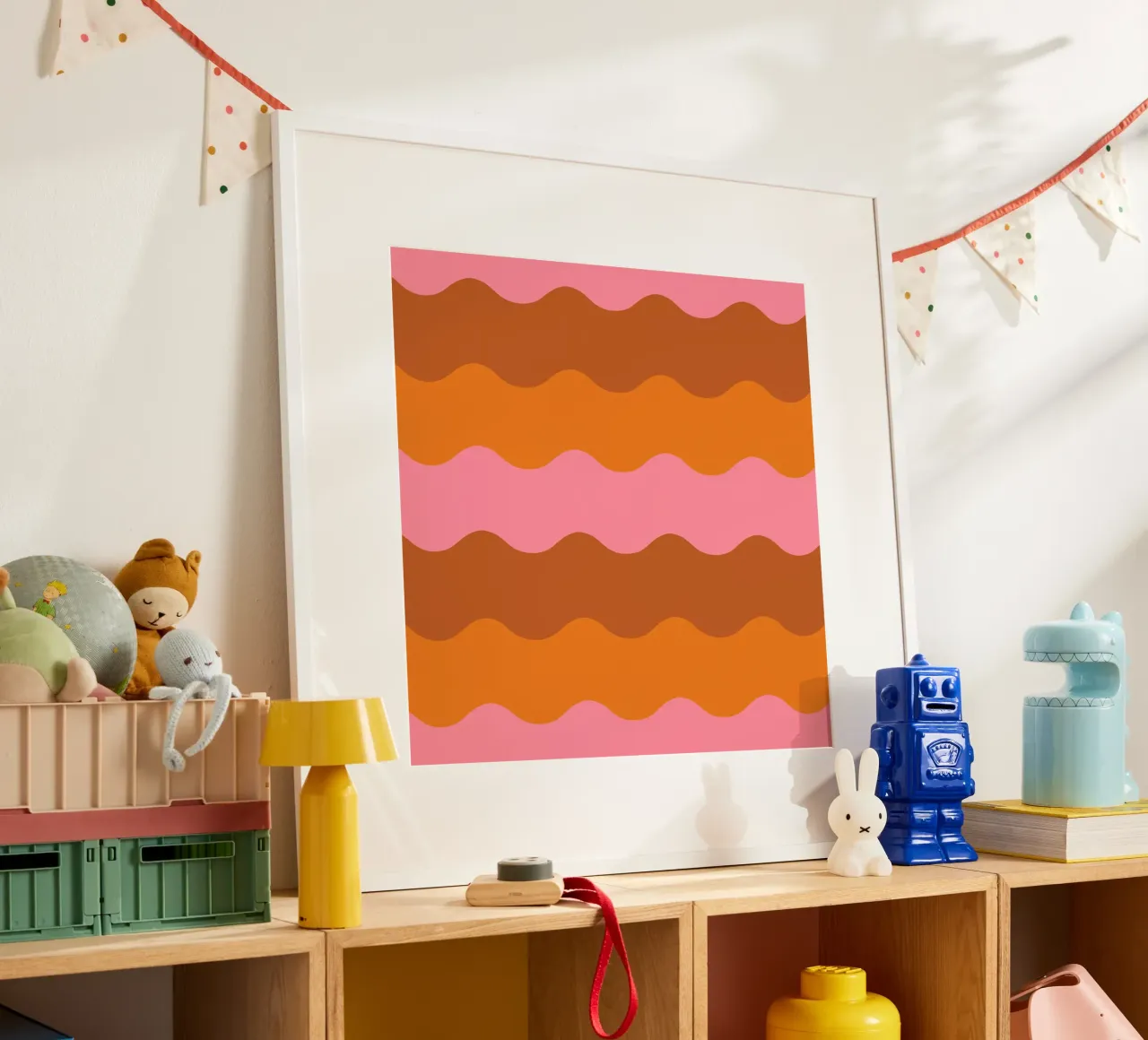 cluug poster con telaio in legno da fummelhummel