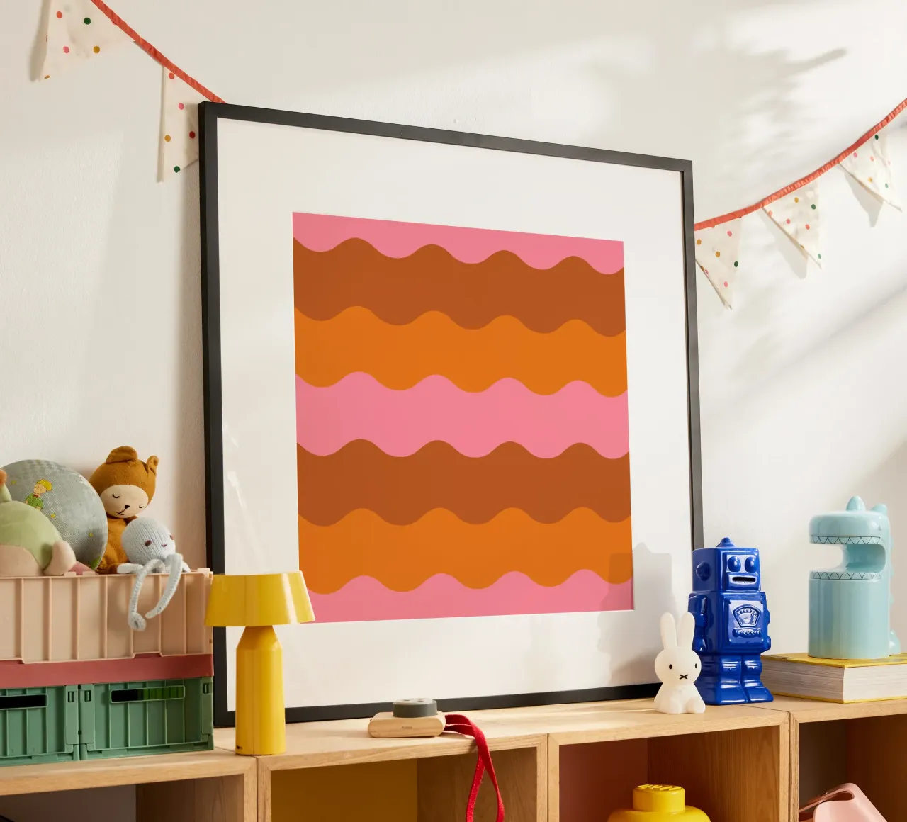 cluug poster con telaio in legno da fummelhummel
