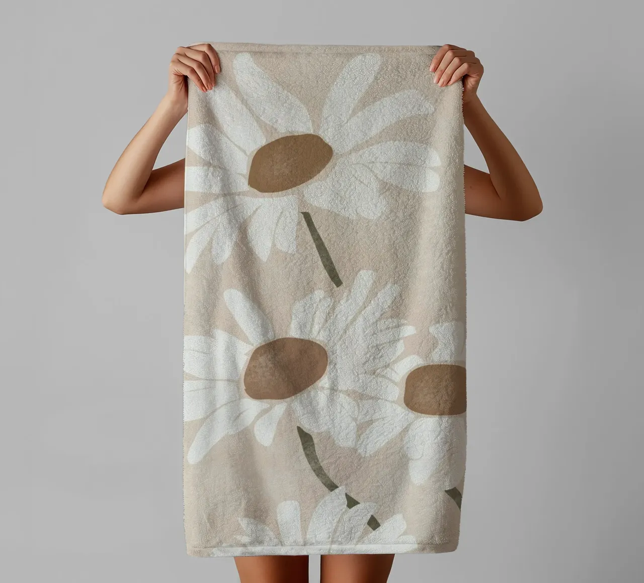 Simple Daisies towel by LeaDArt
