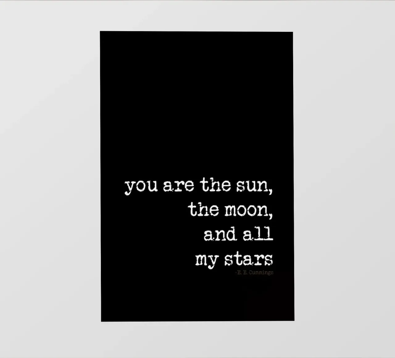sun, moon stars backlit film by Ingrid Beddoes