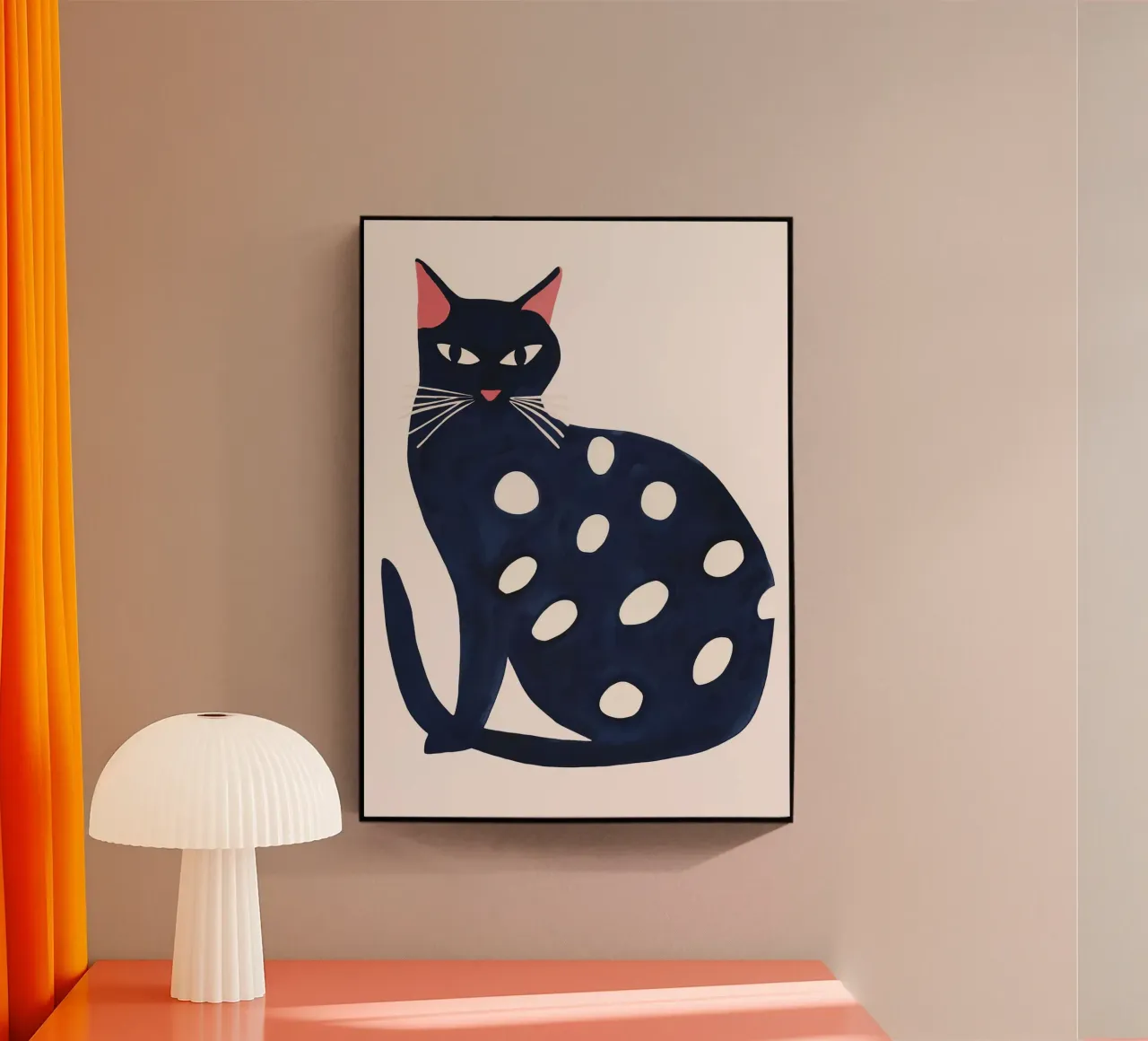 Gatto maculato plexiglass da ThingDesign