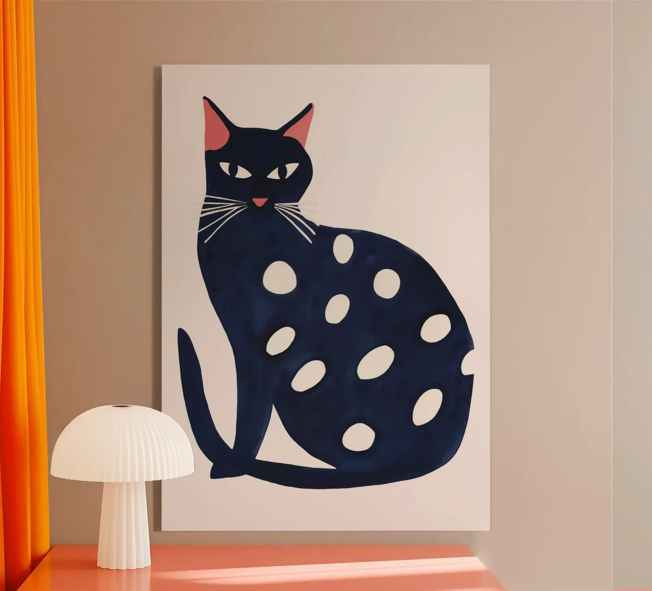 Gatto maculato plexiglass da ThingDesign