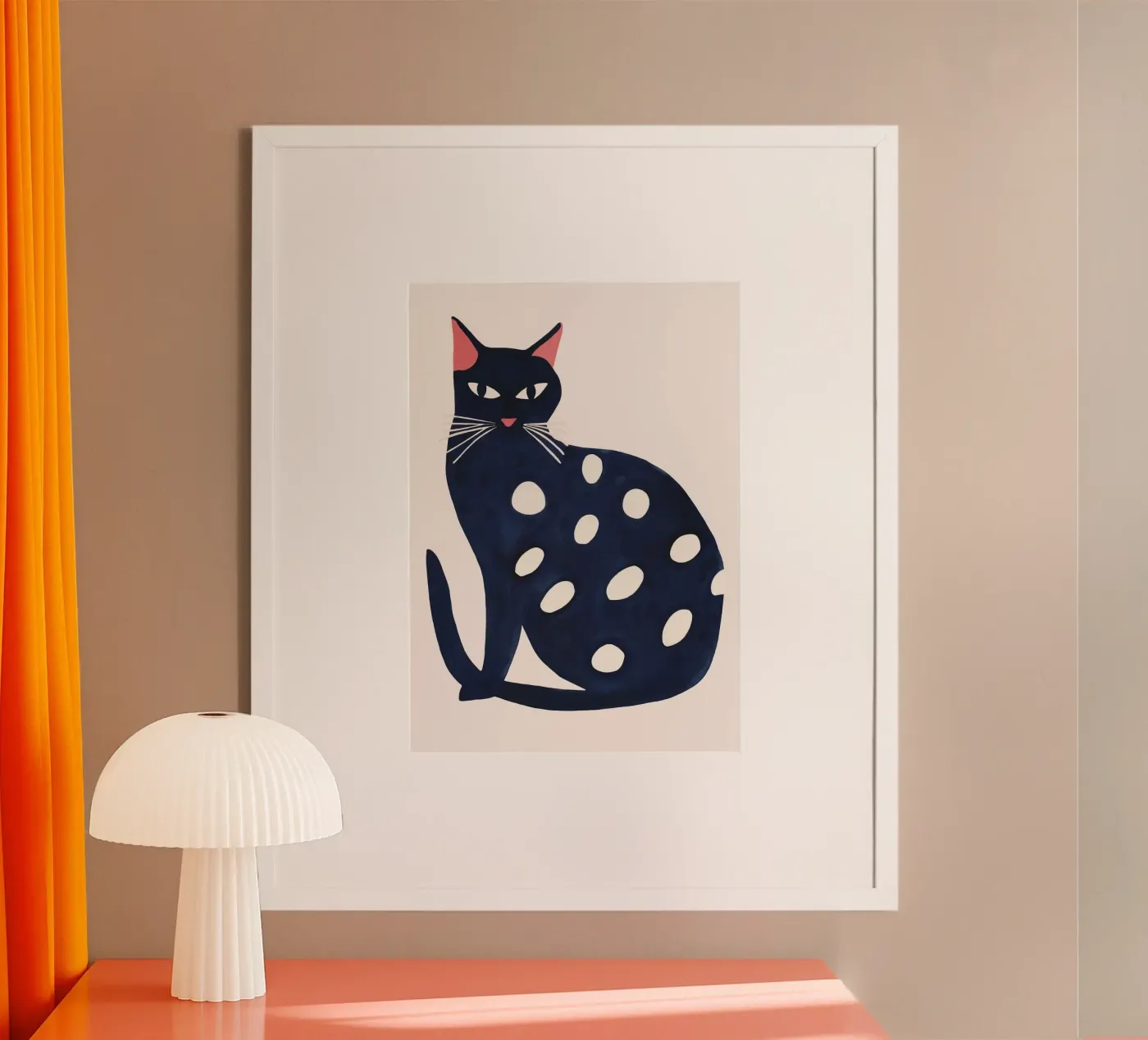 Gatto maculato poster da ThingDesign