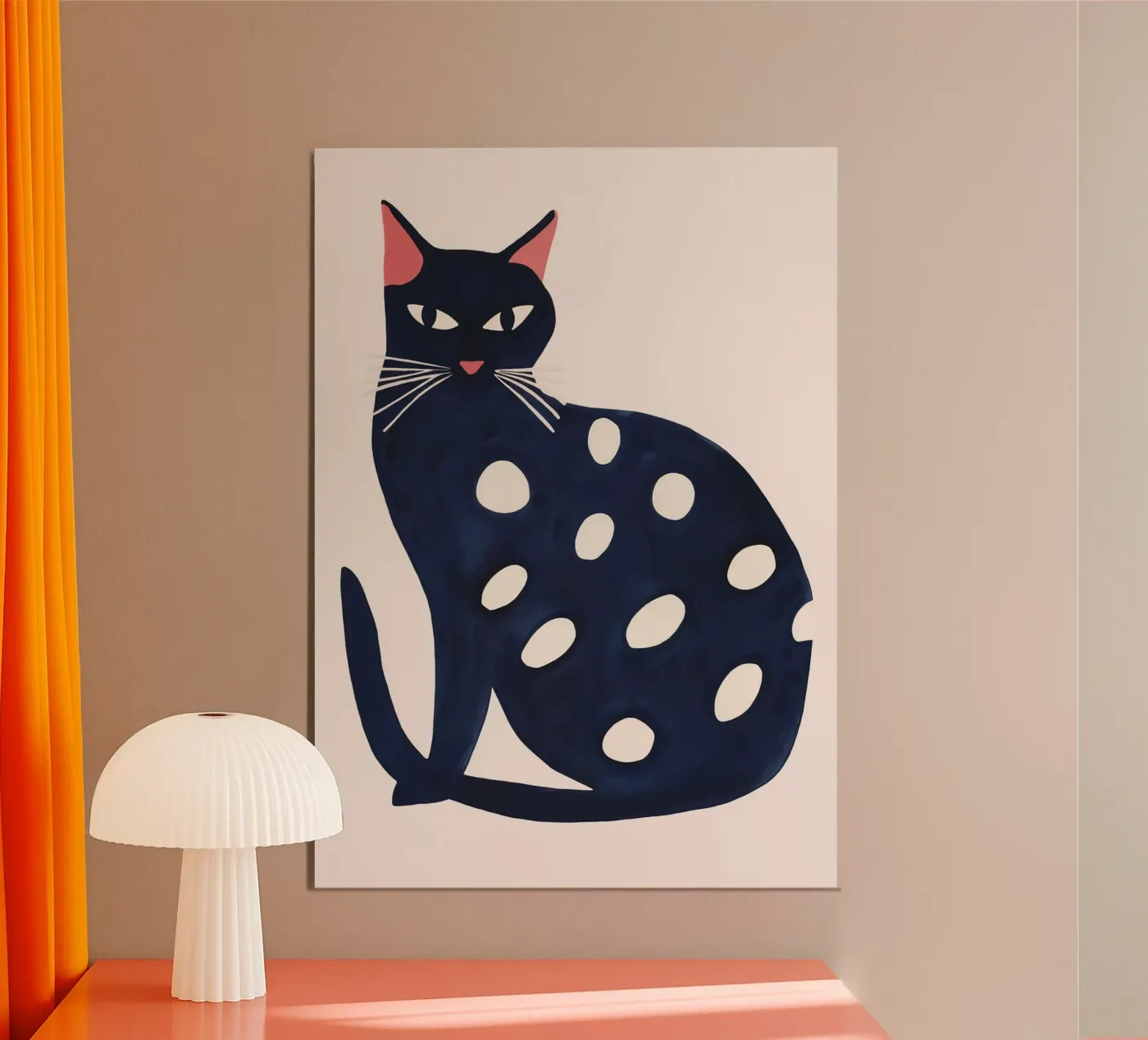 Gatto maculato poster da ThingDesign