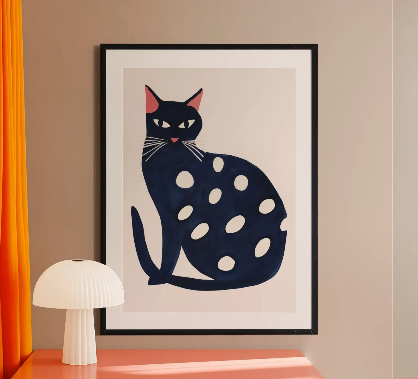 Gatto maculato poster da ThingDesign