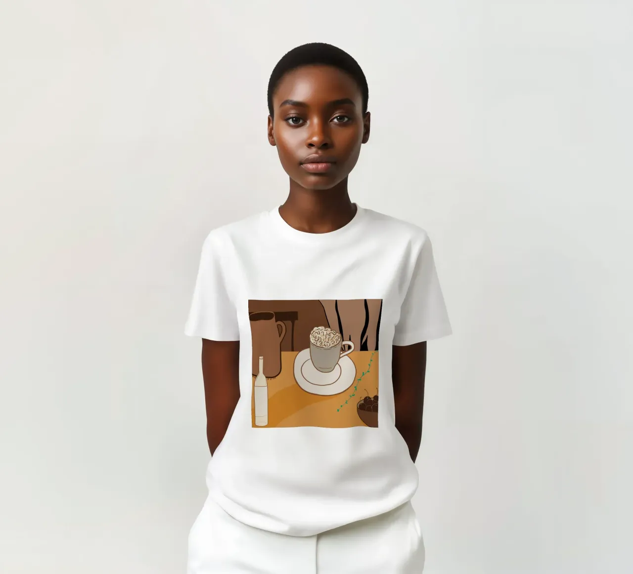 L'ora del caffè t-shirt da gulsengunel
