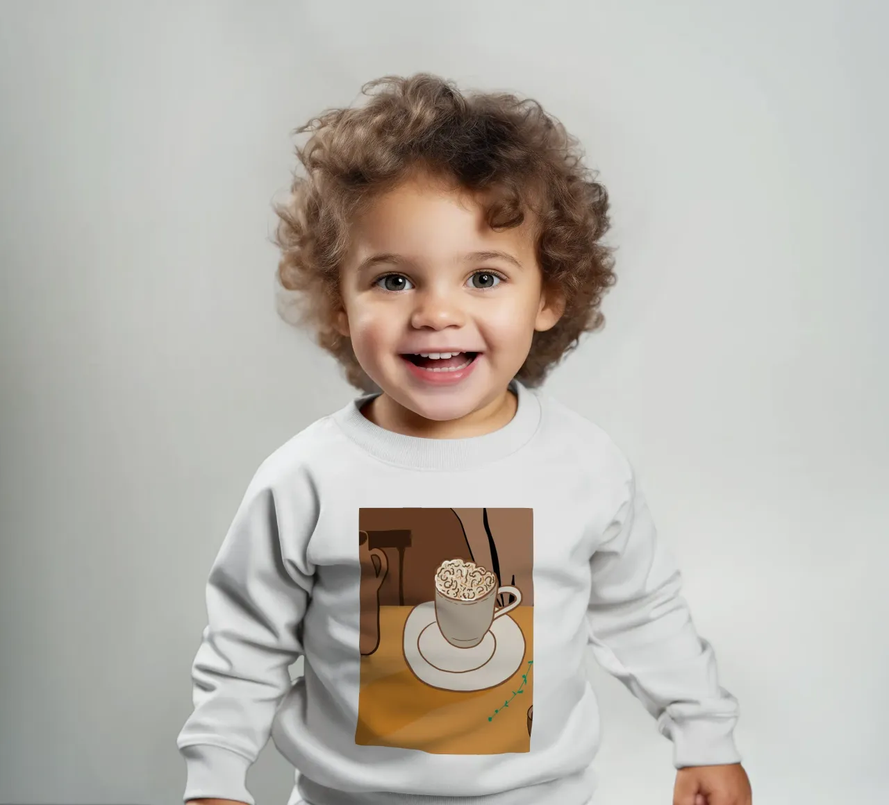 L'ora del caffè felpa neonato da gulsengunel