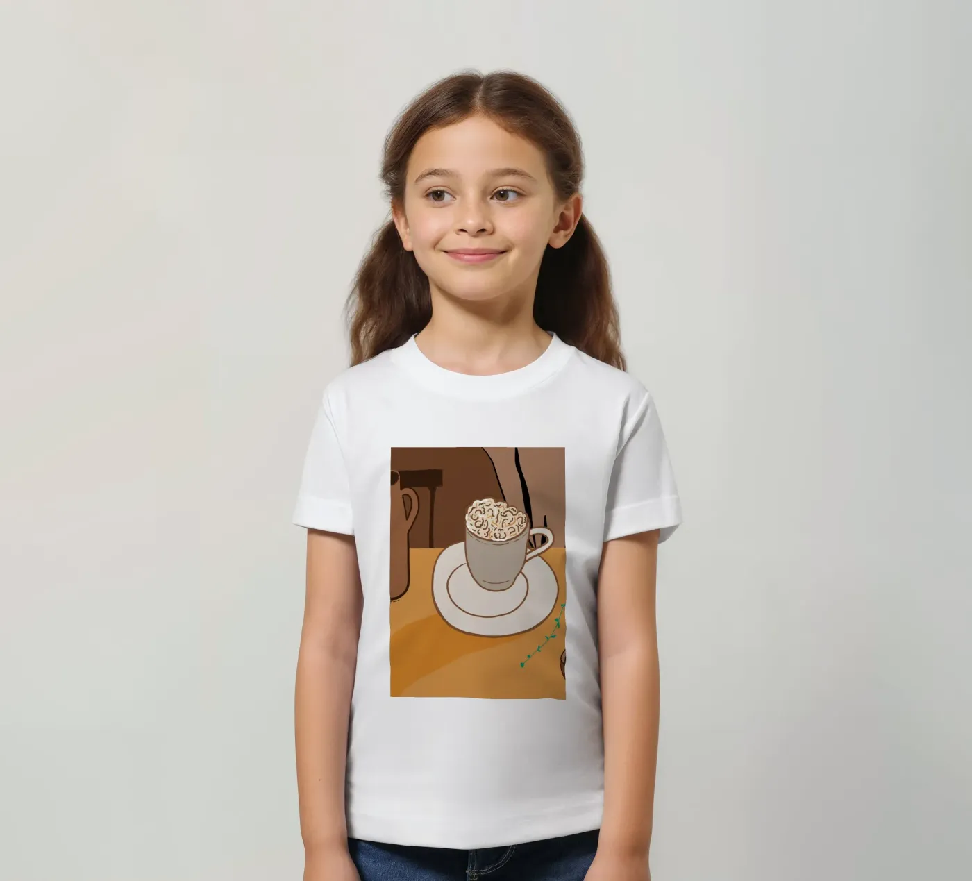 Coffee time t-shirt bambini da gulsengunel