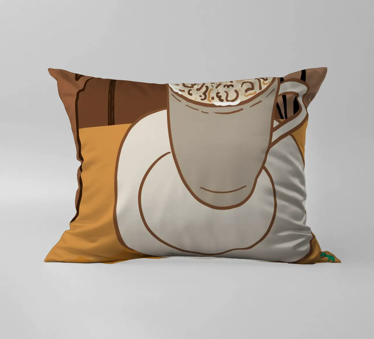 L'ora del caffè cuscino da gulsengunel