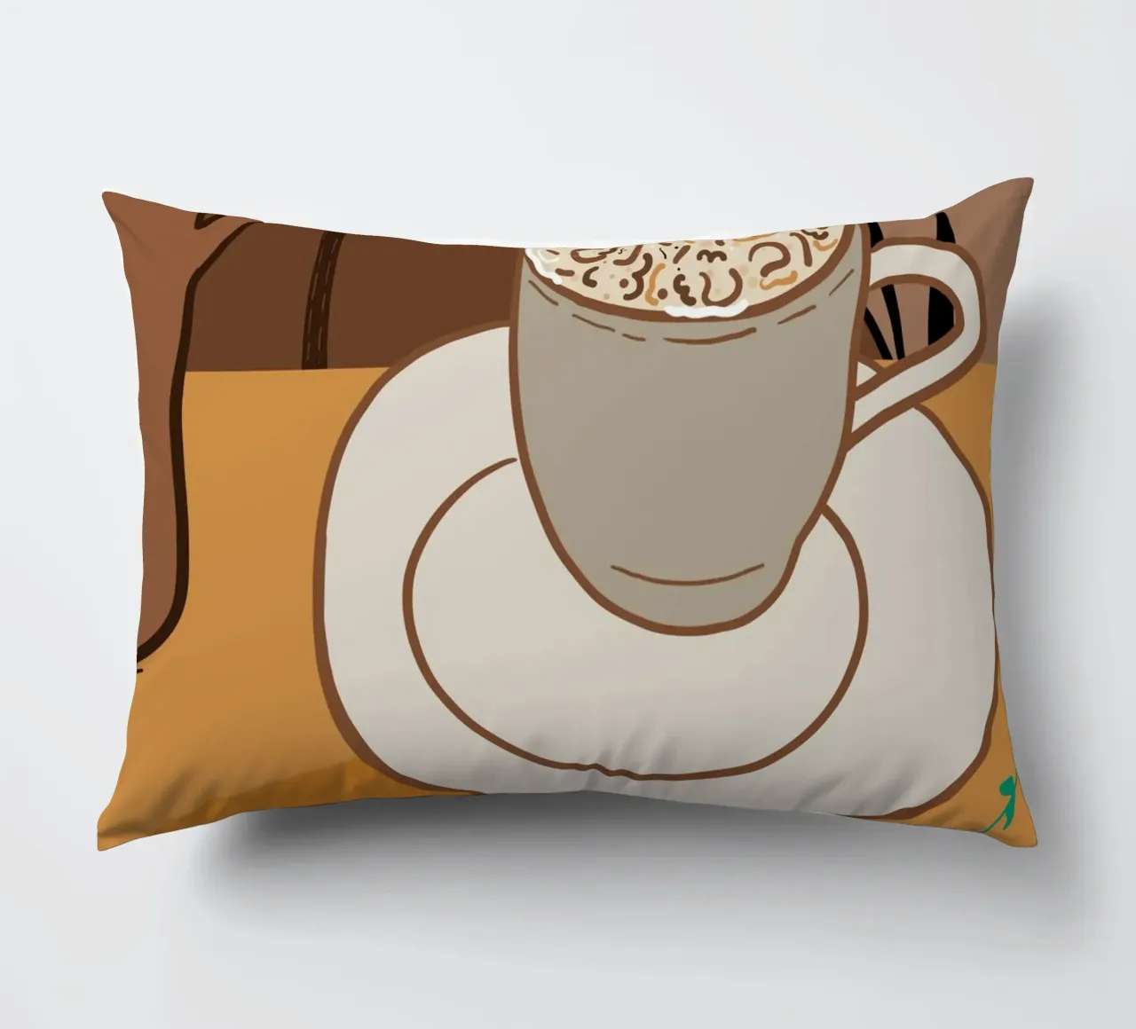 L'ora del caffè cuscino da gulsengunel