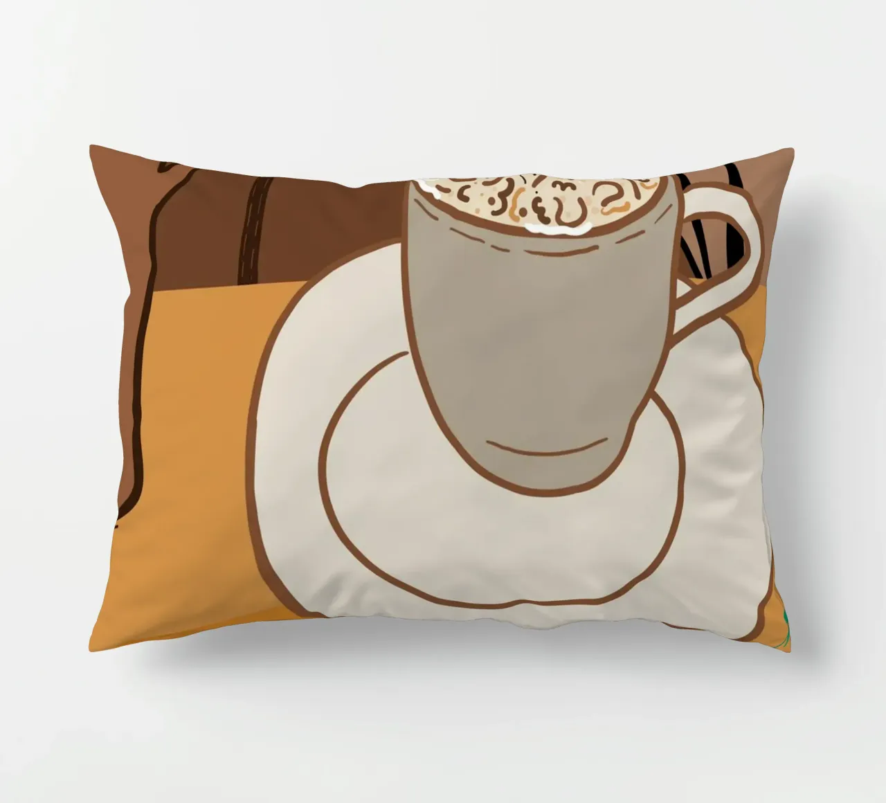 L'ora del caffè cuscino da gulsengunel