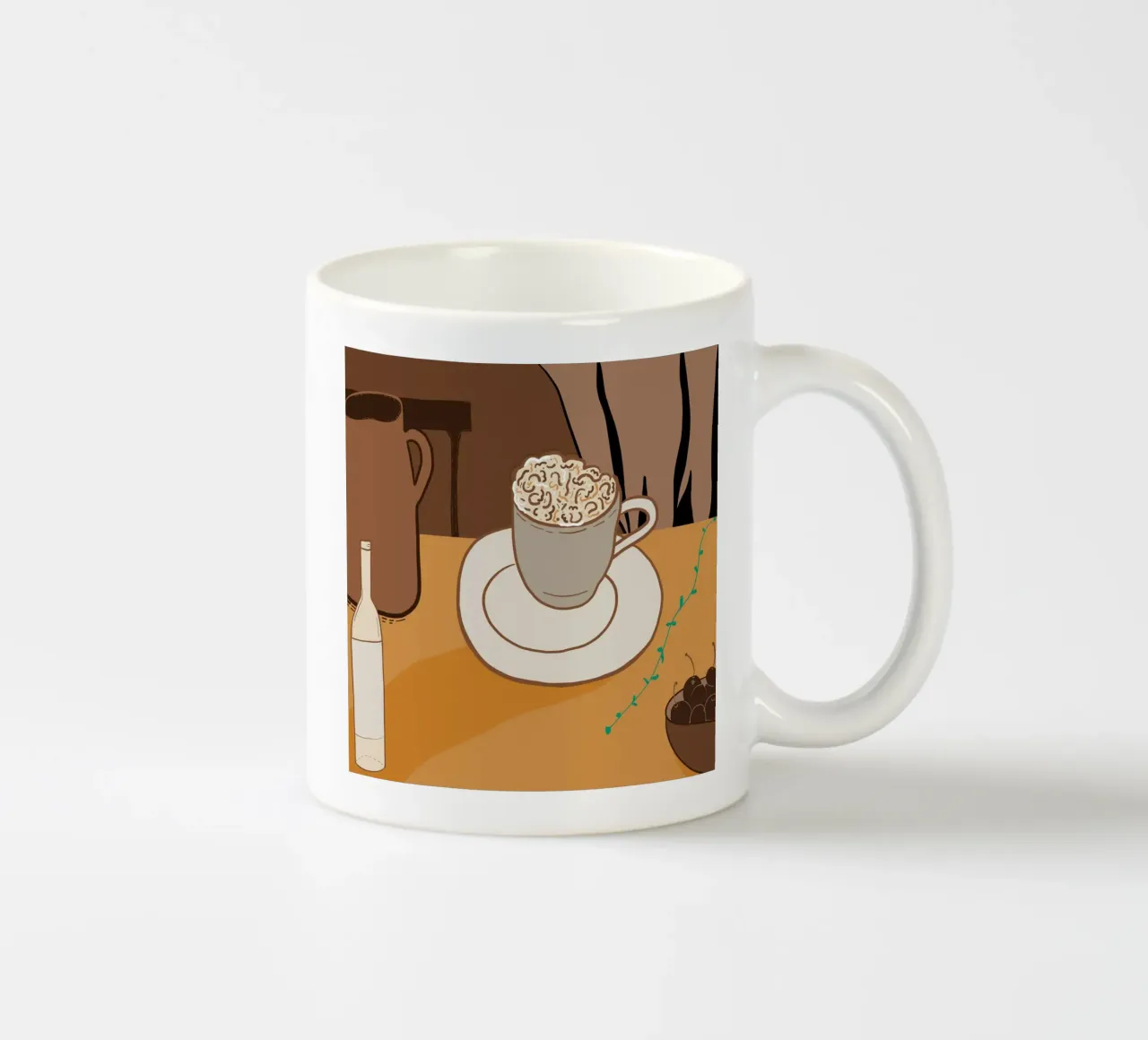 L'ora del caffè tazza in ceramica da gulsengunel