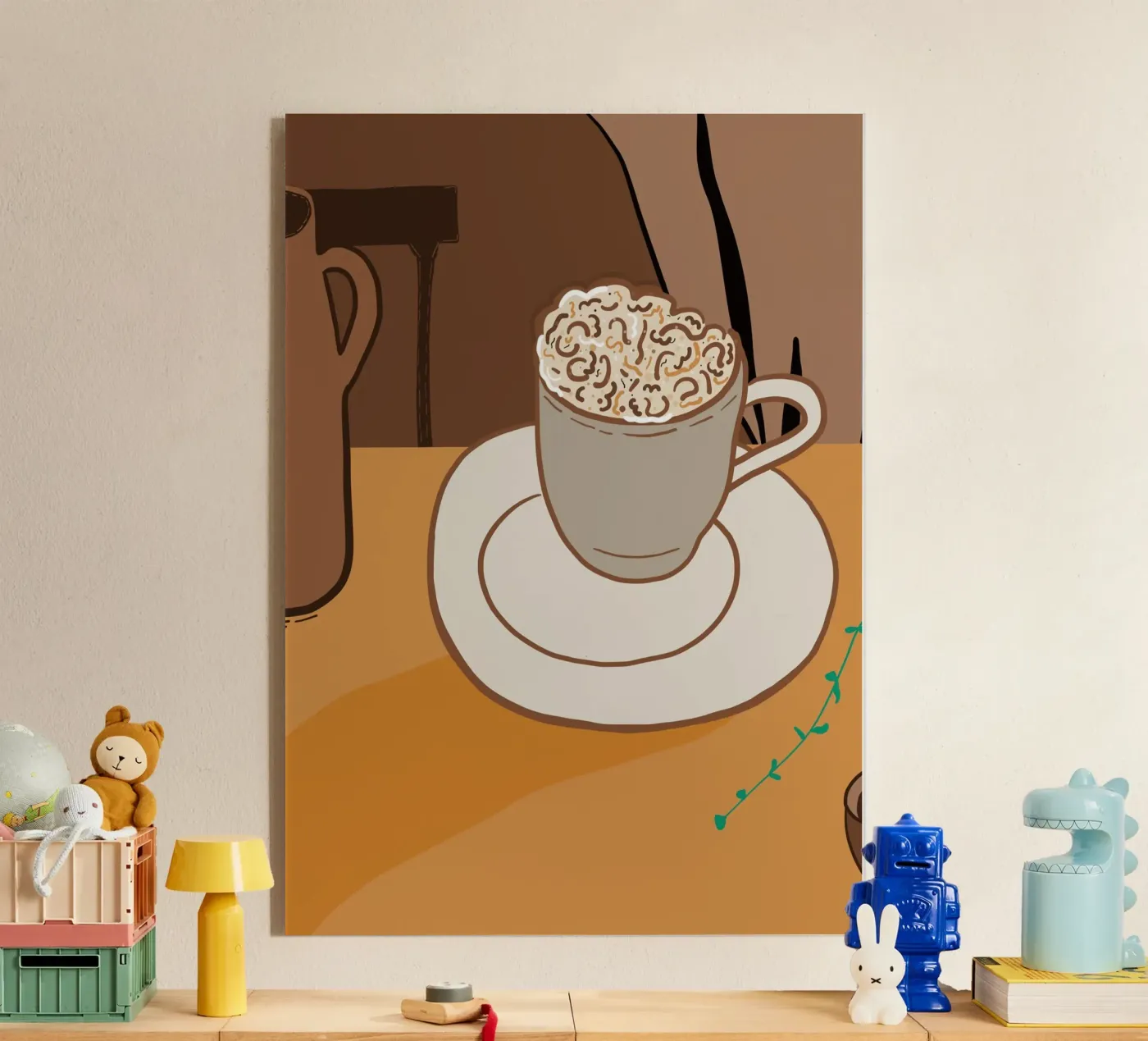 L'ora del caffè plexiglass da gulsengunel