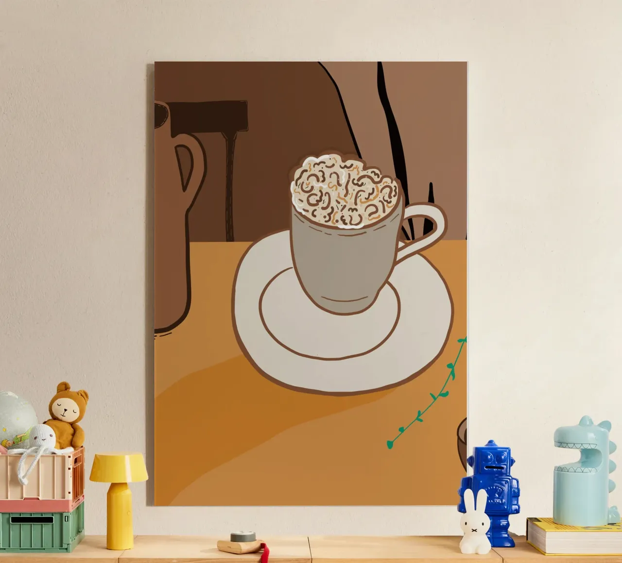 L'ora del caffè plexiglass da gulsengunel