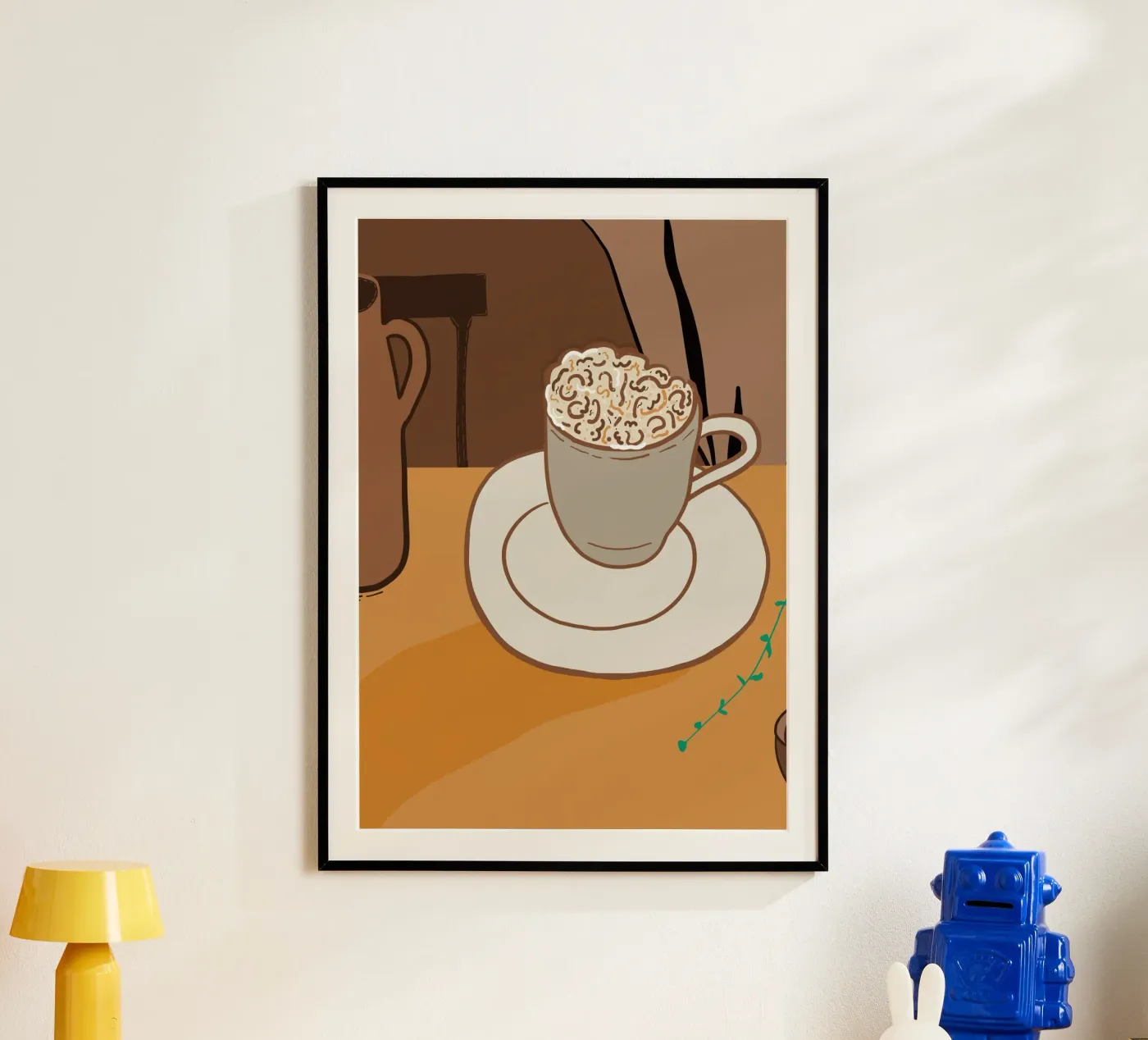 L'ora del caffè poster da gulsengunel