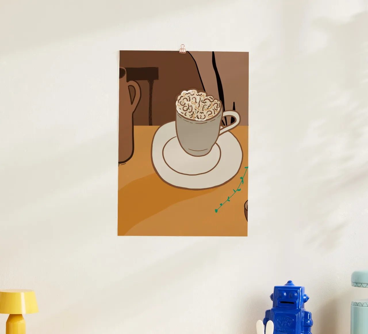 L'ora del caffè carta hahnemühle da gulsengunel