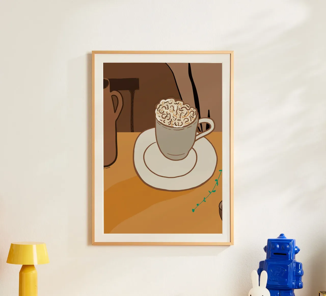 L'ora del caffè carta hahnemühle da gulsengunel