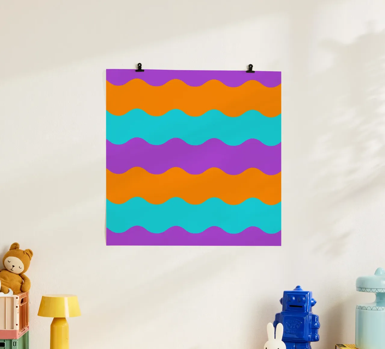 cluug poster con telaio in alluminio da fummelhummel