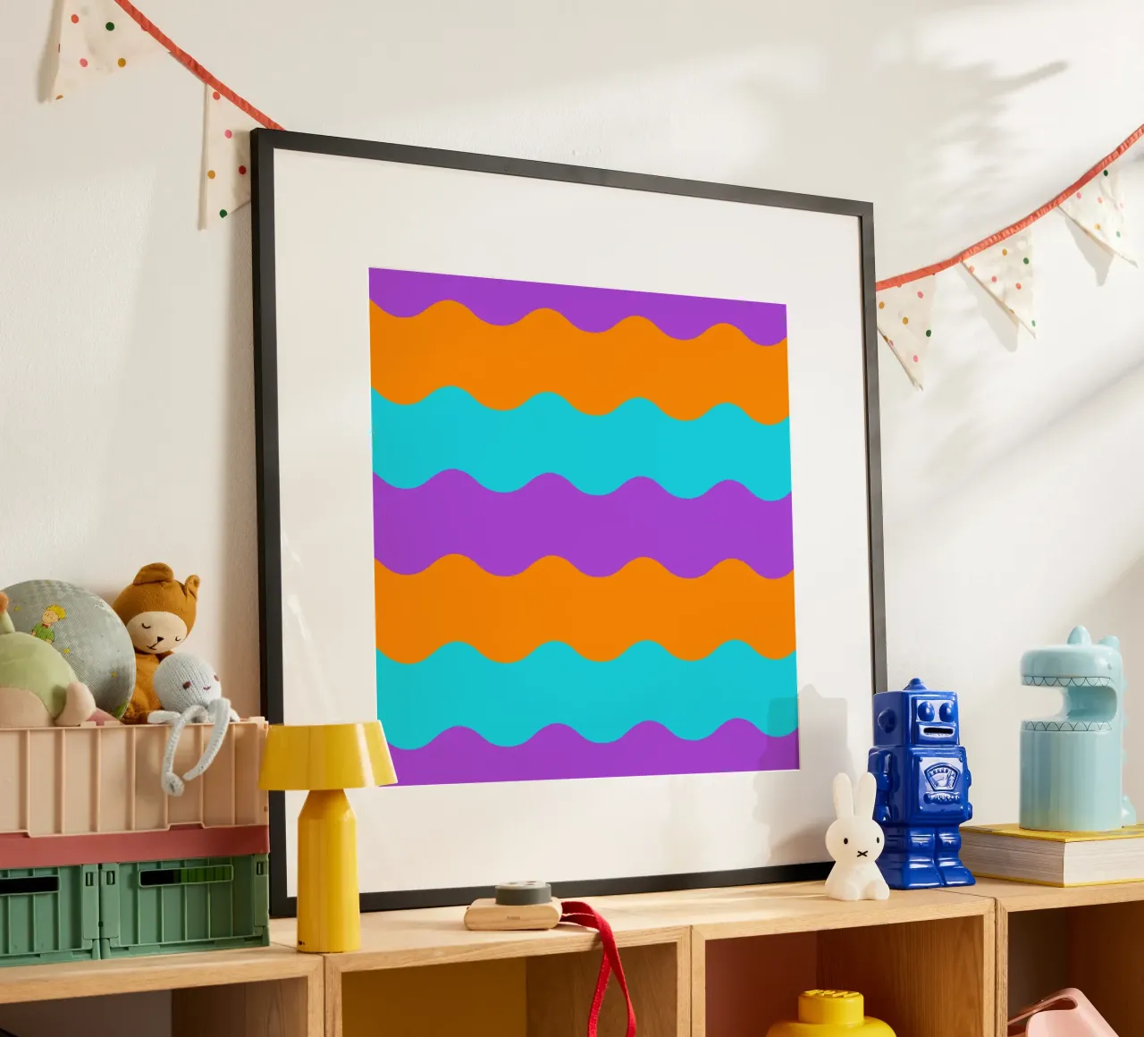 cluug poster con telaio in alluminio da fummelhummel